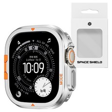 SPACE SHIELD Blaze 金屬 PC 防撞智慧手錶殼 49mm, 星光色, 1個