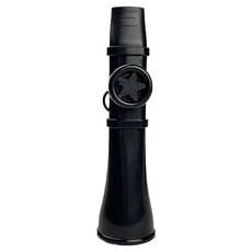 위고뮤직 휴대용 프렌치 카주, ST-J43, 블랙, 1개