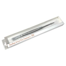 DooRep 藝術家專業鑷子 260, 銀色, 1個