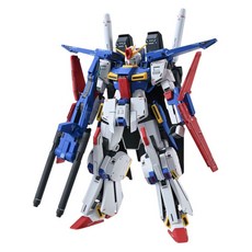 BANDAI 1/100 MG 機動戰士鋼彈 全裝甲型ZZ鋼彈 Ver. Ka 組裝模型, 1個