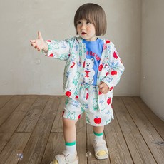 ILoveJ Melmel 蘋果熊四分褲