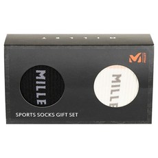 밀레 여성용 스포츠 양말 2켤레 선물세트 MXVSO90300, 혼합색상, 1세트