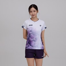 RYDER 羽球比賽服 短袖T恤 2026R-15