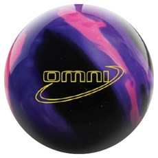EBONITE Omni Pearl 保齡球, 紫色 + 粉紅色 + 黑色, 1個