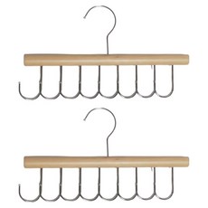모던모어 360도 회전 모자걸이, 베이지, 2개