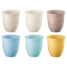 guzzini 蒂埃拉矮款隨行杯6件套組, 混色, 1套