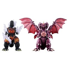 GODZILLA 哥吉拉 可動公仔套組 紅蓮哥吉拉 vs 戴斯特洛伊亞, 1套