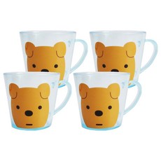 LiLFANT Kakao Friends 舒適杯, 混合顏色, 4個, 230ml