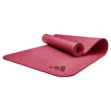 아디다스 TPE 요가 매트 6mm, 5 컬리지에이트 버건디, 1개