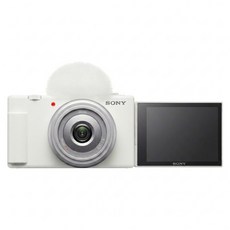 SONY 索尼 Vlog 數位相機 附防風毛罩 白色, ZV-1F
