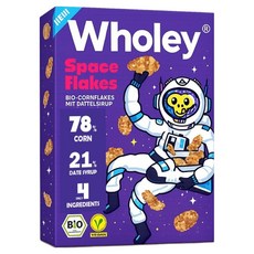 wholey 有機太空片, 300g, 1個