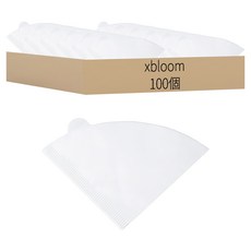 xbloom 錐形一次性手沖咖啡三角濾紙, 1個, 100個裝