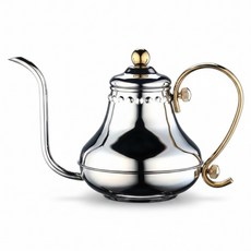 Tiamo 不鏽鋼 宮廷式細口壺 420ml HA8561 1個 單品