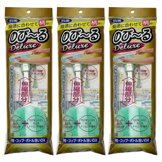 OKAZAKI 伸縮菜瓜布刷, 顏色隨機, 3個