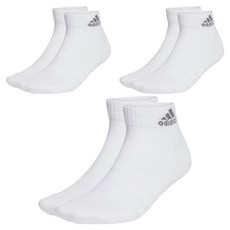 adidas 愛迪達 C SPW ANK 運動襪 IA3946 3雙, 白色, 1套