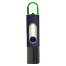 178 SHOP 多功能手電筒掛勾款 2000mAh 綠色 + 灰色, 1個