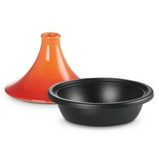 LE CREUSET 摩洛哥鑄鐵鍋, 火焰橘, 1個, 27cm
