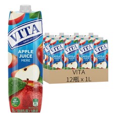 摩爾多瓦 VITA 蘋果汁, 12個, 1L