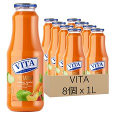VITA PREMIUM 綜合果蔬汁, 8個, 1L