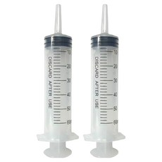 헬스퍼스트 다용도 주사기 60ml, 2개