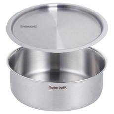 Roebenhoff 316Ti 不鏽鋼密封保鮮盒 配菜盒 Low 1200ml, 1個, 單品