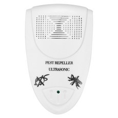 Ciel 超音波高頻電子滅蚊器/智能家用驅蚊器/驅蟲器/防蟑螂蒼蠅器/除蚊防蟻驅蟲器 全方位驅蚊 白色, 6725