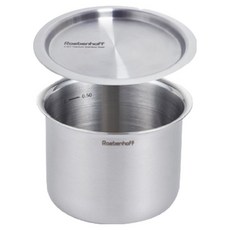 Roebenhoff 316Ti 不鏽鋼密封保鮮盒 高款 620ml, 1個