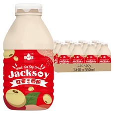 Jacksoy 紅茶風味豆奶, 24個, 330ml