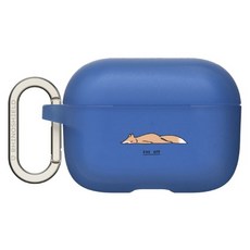 RHINOSHIELD 犀牛盾 AirPods Pro 無線耳機保護殼 I Love Doodle 狐狸 Fox off, 鈷藍色, 1個, ABT0117109-XF02