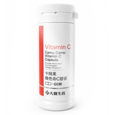 大醫生技 卡姆果維他命C膠囊, 1個, 60顆