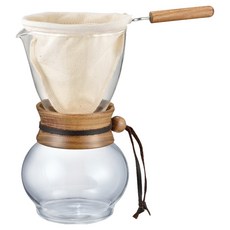 하리오 융드립포트 우드넥, 480ml, 1개, 단품 480ml, 1개, 단품