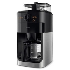 PHILIPS 飛利浦 全自動美式研磨咖啡機, 黑銀色, HD7762