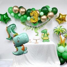 Ivy 恐龍王子生日派對3號套組, 混色, 1套