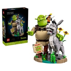 LEGO 72423 史瑞克系列 史瑞克、驢子與鞋貓劍客 Shrek Donkey & Puss in Boots, 1個