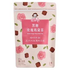 蜜思朵 黑糖玫瑰瑪黛茶, 17g, 1個, 15個裝