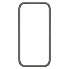 RHINOSHIELD 犀牛盾 Mod Mod NX防摔邊框殼 iPhone 17 Pro適用, 泥灰色, 1個