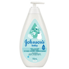 Johnson's 嬌生 嬰兒牛奶純米沐浴乳, 1個, 750ml