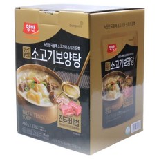 양반 종로 명물 소고기 보양탕 3p, 1개, 1.38kg
