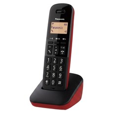 Panasonic DECT數位無線電話 紅色, KX-TGB310TW