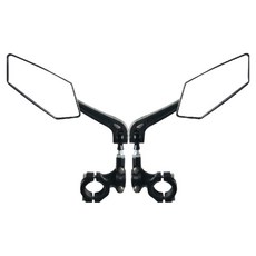 Ahmoo 自行車360度旋轉後照鏡 左 右 AM-BM02, 1個, 黑色