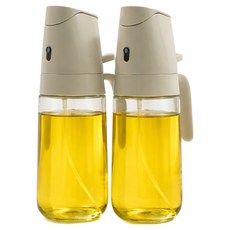 위티미티 올리본 2way 오일 스프레이 디스펜서 크림베이지 O101, 2개, 500ml