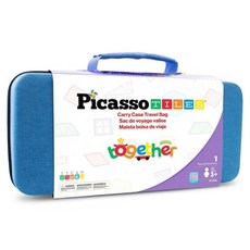 PicassoTILES 畢卡索 磁性積木旅行收納手提箱 PTA10, 混和顏色, 1套