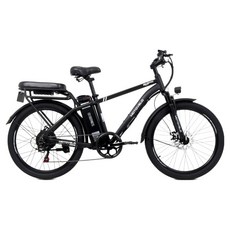 모토벨로 KG9 770W DUAL 48V 8Ah MTB 전기자전거 고객직접설치, 블랙, 스틸