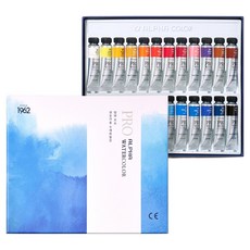 ALPHA COLOR 專業級水彩顏料, 8ml, 24色