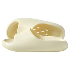데이소이 아치형 편안한 욕실화, 1 화이트, 1개