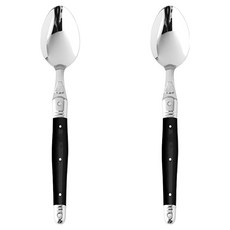 LAGUIOLE 拉吉爾 餐匙 JD13103AB2P, 黑色, 2個, 單品