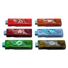 BANDAI 假面騎士W CSM T2蓋亞記憶體 ver.2 6件組, 1套