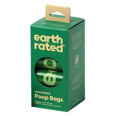 earth rated 莎賓 環保撿便袋 三代 無香, 綠色, 1個, 8個裝