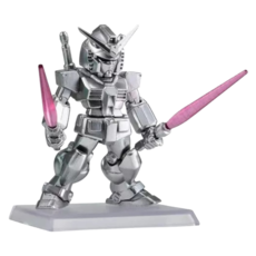 BANDAI 盒玩 FW GUNDAM CONVERGE 機動戰士鋼彈 最終射擊套組 金屬色版, 1個