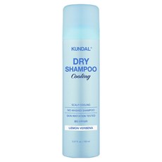 쿤달 노워시 쿨링 탈모 기능성 드라이 샴푸 레몬버베나향, 1개, 150ml